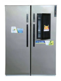 General 44 ft. HomeBar Glass Door-in-Door Twin Refrigerator Freezer with LG Motor