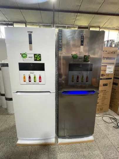 یخچال ٢٧ فوت هومبار دار – تکنو 2 فن ( بدون برفک ) مدل GBH-W24